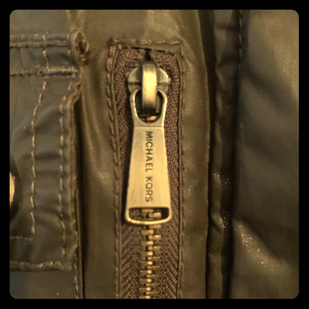 Michael Kors hooded rain coat